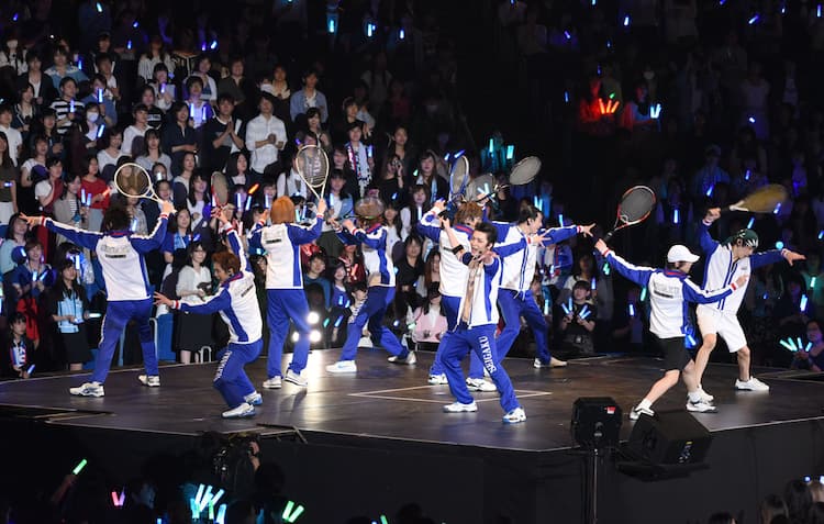 油断せず行こう 4色のペンライトが彩るドリライ17 初登場の青学が奮闘 ステージナタリー