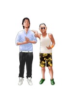 マンガ「僕たちがやりました」より左から伊佐美、パイセン。(c)金城宗幸、荒木光／講談社