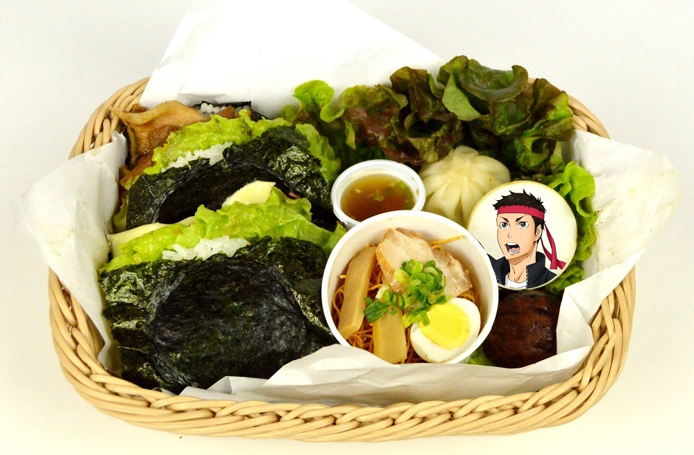 「大地さんのボリューム満点“おにぎらず”弁当」