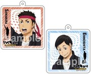 「ノヤっさんのローリングサンダーアゲイン!!」の景品として配布されるダブルチャーム。