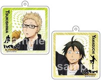 「ノヤっさんのローリングサンダーアゲイン!!」の景品として配布されるダブルチャーム。