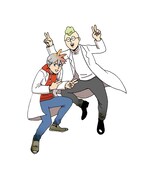 「佐保くん＆ハカセのドキドキ実験室」のカラーカット。(c)dollly/集英社