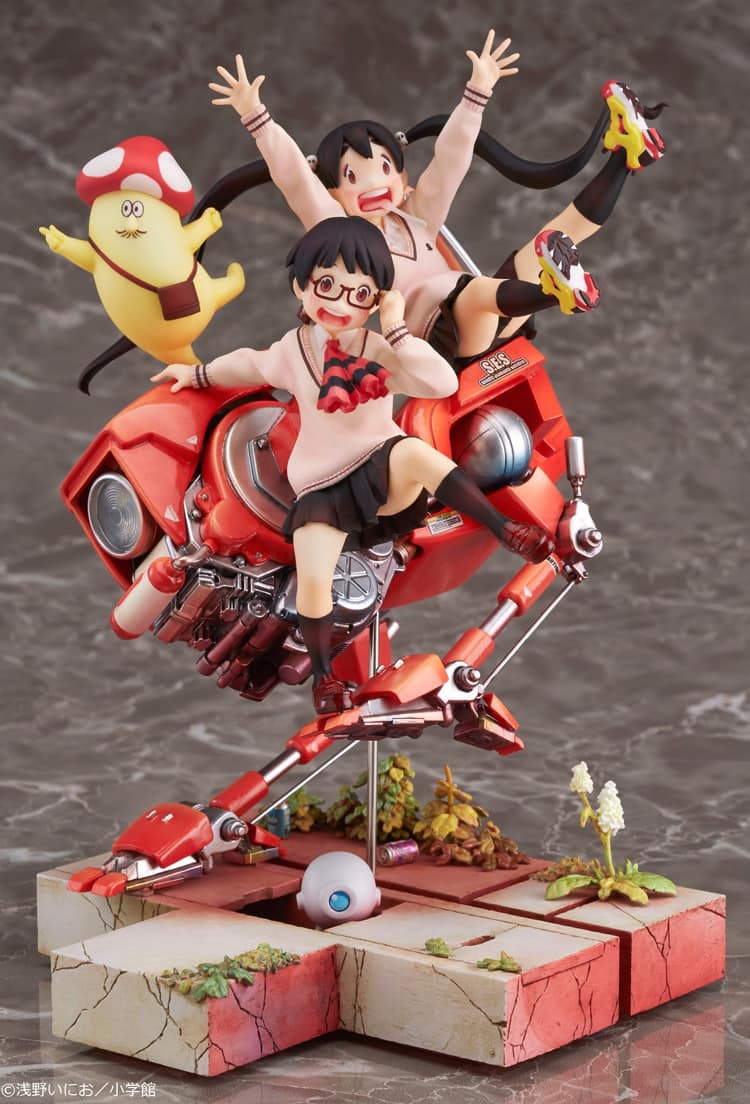 デデデデ」浅野いにお描き下ろしイラストがフィギュア化、短編マンガも 