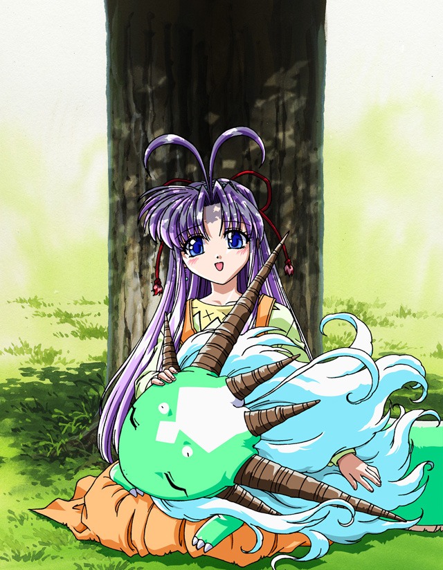 OVA「伝心 まもって守護月天！」イメージ ※イラストはDVD発売当時のもの。