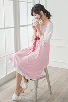 「シェリーフルールモデル」の着用例。