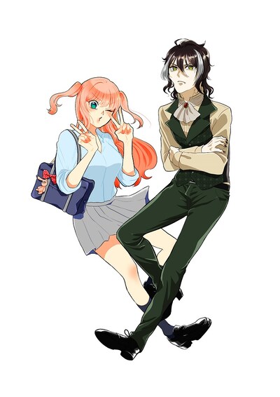 「心臓に杭を打ちつけて」のカラーカット。(c)大宮 嵐/集英社