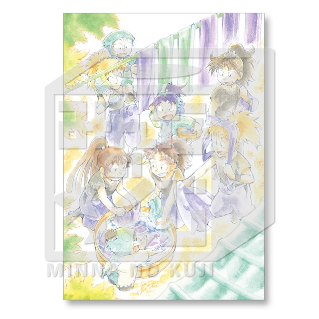 A賞「描きおろしマイクロファイバータオル」