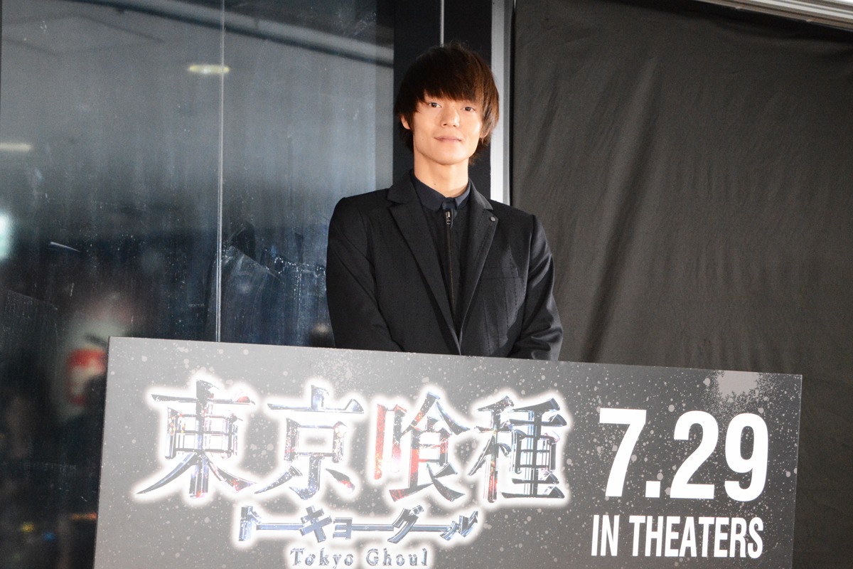 「東京喰種 トーキョーグール」キックオフイベントに登壇した窪田正孝。
