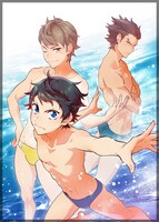 紅柴るづる「DIVE!!」のカット。 (c) 2017森絵都・角川文庫刊／アニメ「DIVE!!」製作委員会