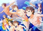 紅柴るづる「DIVE!!」第1話の扉ページ。(c) 2017森絵都・角川文庫刊／アニメ「DIVE!!」製作委員会