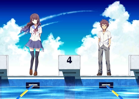 「打ち上げ花火、下から見るか？横から見るか？」第1話の扉ページ。(c)2017「打ち上げ花火、下から見るか？横から見るか？」製作委員会