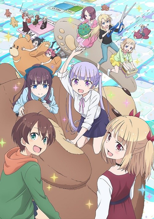アニメ「NEW GAME!!!」キービジュアル