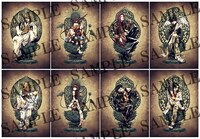 Amazon特典のスリーブケースイラスト別バージョン使用B2半裁ポスター2枚セット。