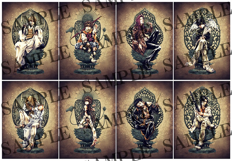 Amazon特典のスリーブケースイラスト別バージョン使用B2半裁ポスター2枚セット。