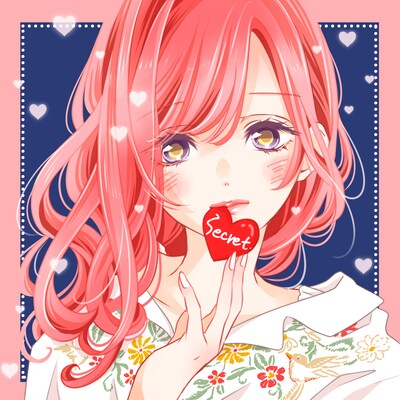 「××××な彼女」のカラーカット。(c)藤原ゆか／集英社