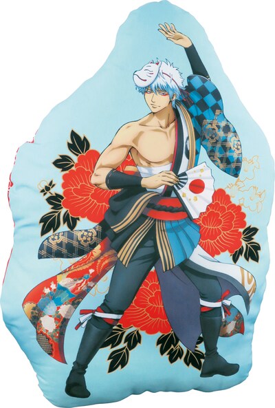 ラストワン賞「それなりに大きい銀時ダイカットクッション」