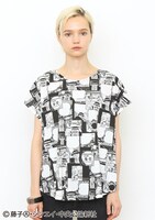 レディースTシャツ「バー 魔の巣 パターン」