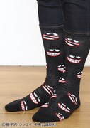 ソックス「喪黒福造 スマイル パターン」
