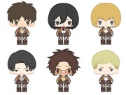 「こえだらいず25 進撃の巨人 attack on titan」イラスト。