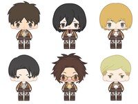 「こえだらいず25 進撃の巨人 attack on titan」イラスト。