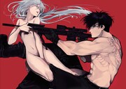 「HUMINT」扉イラスト。