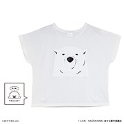 シロクマさんのTシャツ。