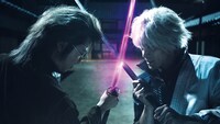 映画「銀魂」の場面写真。