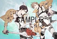 「進撃の巨人 悔いなき選択 フルカラー完全版」中面のサンプル。