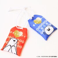 「お守り風マスコット」裏面。