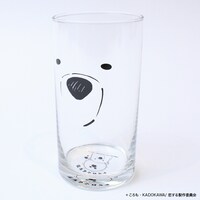 「シロクマさんグラス」は大きなシロクマさんをイメージして背が高く作られた。