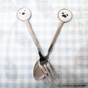 いつも一緒の2匹をイメージした「スプーン&フォークセット」。