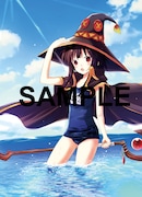 「ハッピーサマーポストカードブック」のサンプル。