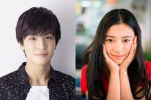 鮎川樹役の岩田剛典（左）、川奈つぐみ役の杉咲花（右）。(c)2018「パーフェクトワールド」製作委員会 (c)有賀リエ/講談社