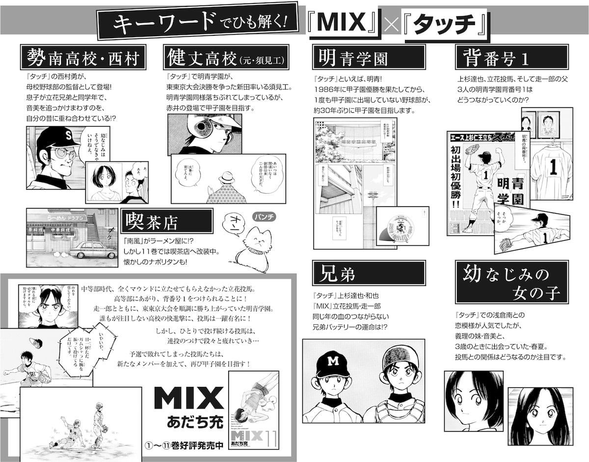 mix タッチ 相関図