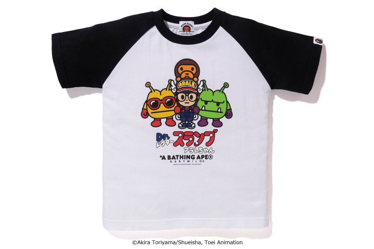 Tシャツ（白） - アラレちゃん、ガッちゃん、ニコちゃん大王が