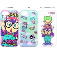 「Dr.スランプ アラレちゃん」のイラストを用いたiPhoneケース。