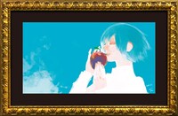 「『東京喰種』Twitter画展」で展示される「原作画」。