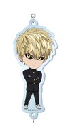 ジェノスのアクリルキーホルダー。