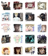 LINEスタンプ「TVアニメ『ベルセルク』」より。