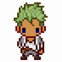 ドット絵ビジュアル（大和アレクサンダー×美藤竜也）