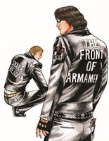 「クローズ」の九能龍信（右）。