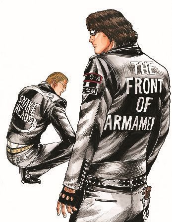 「クローズ」の九能龍信（右）。