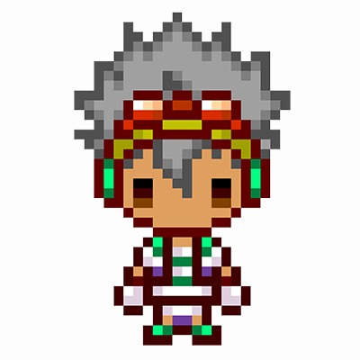 ドット絵ビジュアル（仁科カヅキ）