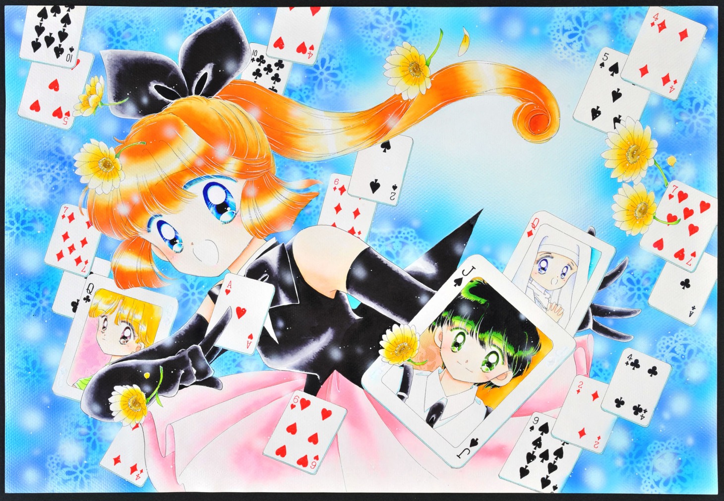 「怪盗セイント・テール」イラスト