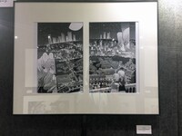 キャラクターごとの名シーンを展示するコーナーより。