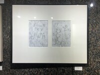 「『ハヤテのごとく！』完結記念展」で展示される第1話のネーム。