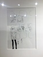 「『ハヤテのごとく！』完結記念展」で展示されるキャラクターの設定画。