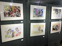 「『ハヤテのごとく！』完結記念展」の様子。