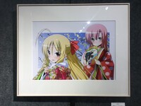 季節ごとのイラストを展示するコーナーより。
