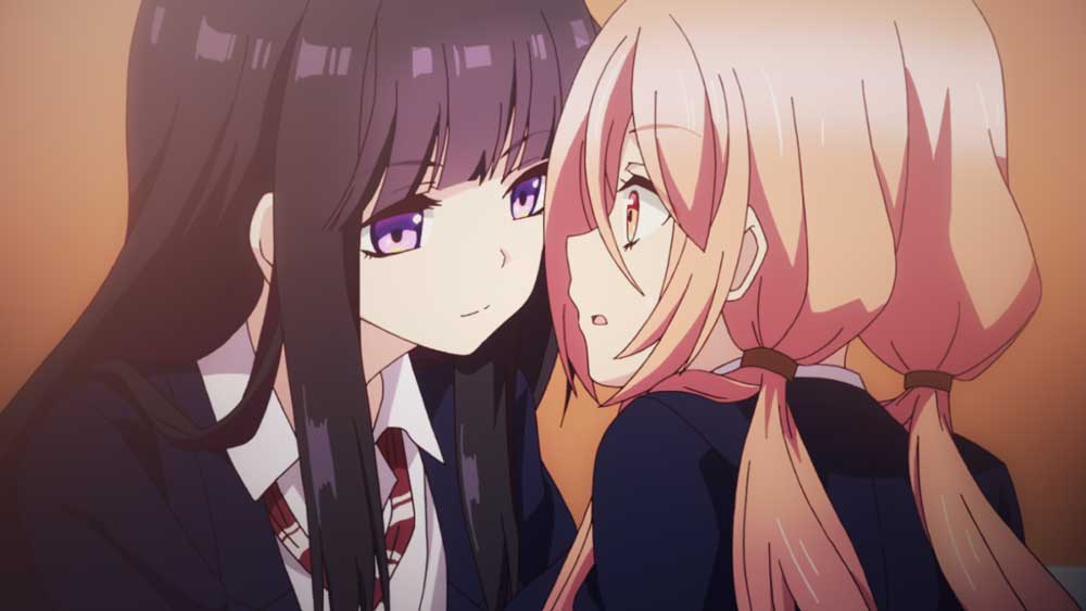 アニメ「捏造トラップ-NTR-」第2弾PVより。